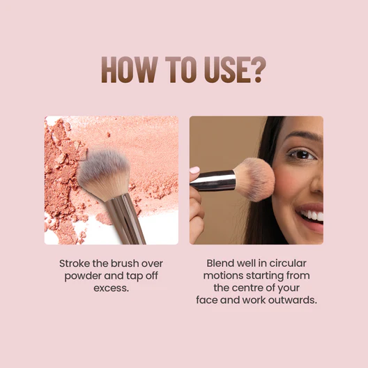 Swiss Beauty Powder Brush – Soft & Dense Makeup Brush