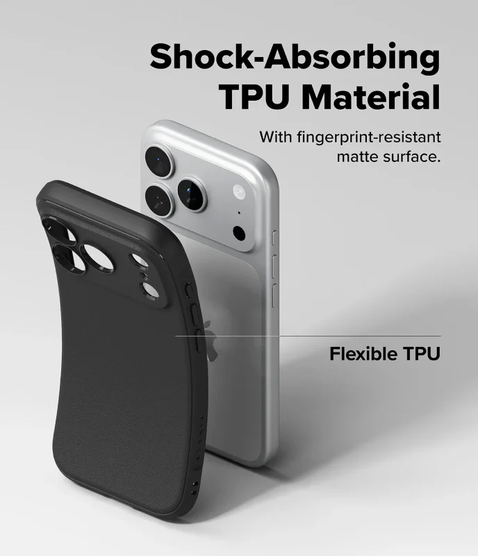 Ringke Onyx Shockproof TPU Back Cover for iPhone 17 Pro